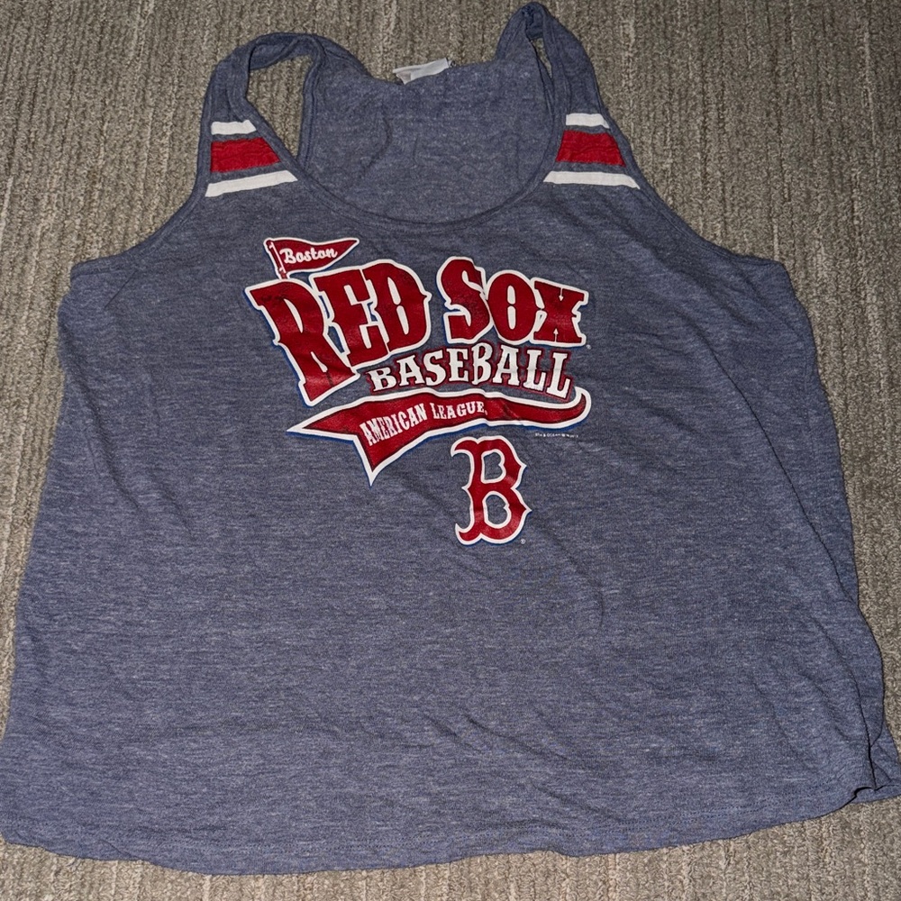 Boston Red Sox Baseball Tank Top